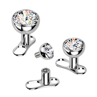 MD053-05 Kompletní microdermal piercing TITAN, 1,6mm