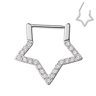 TIT1614 Piercing segment hvězda TITAN