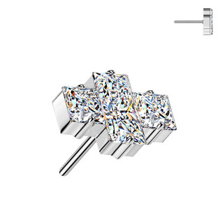TIT1672 Ozdobná část k PUSH IN piercingu TITAN