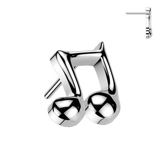 TIT1684 Ozdobná část k PUSH IN piercingu TITAN