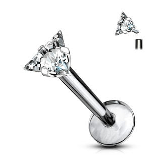 TIT1047-1206 Piercing do brady - labreta TITAN trojúhelník, 1,2 x 6 mm