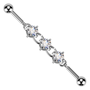 ID01045 Industrial piercing se zirkony