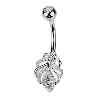 WP0103 Piercing do pupíku list