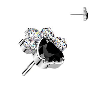 TIT1659 Ozdobná část k PUSH IN piercingu TITAN