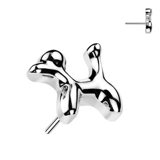 TIT1691 Ozdobná část k PUSH IN piercingu TITAN