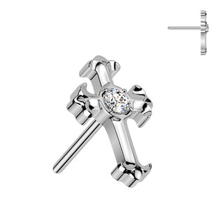 TIT1696 Ozdobná část k PUSH IN piercingu TITAN