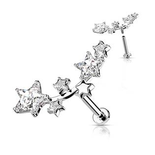 LB1100ST-1206 Piercing do brady - hvězdičky