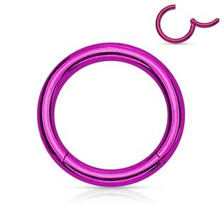 K01039A-1209 Piercing segment kruh - fialový
