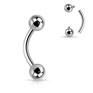 TIT1006-12083 Piercing do obočí TITAN