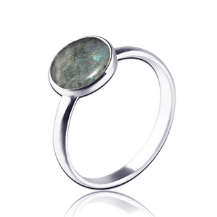 NBP91-62 Stříbrný prsten Shimmer Stone