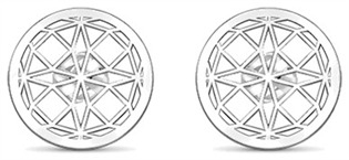NA1691 Náušnice geometrická mandala
