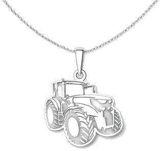 PA1313 Stříbrný přívěsek traktor