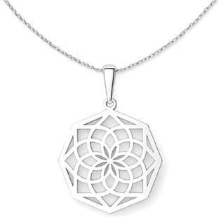 PA1776 Stříbrný přívěsek mandala