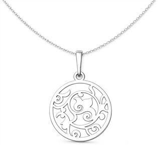 PA1551 Stříbrný přívěsek s ornamenty