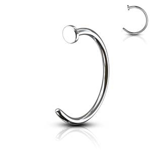 N01074-0610 Piercing do nosu kruh