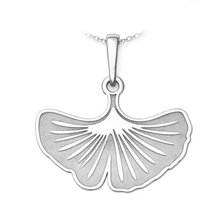 PA1858 Stříbrný přívěsek list ginkgo