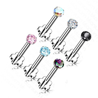 TIT1170-K PUSH IN piercing do brady / ucha TITAN 1,2 x 8 mm