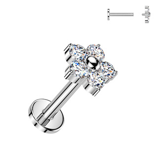 TIT1646-1208 Piercing do brady - PUSH IN labreta TITAN