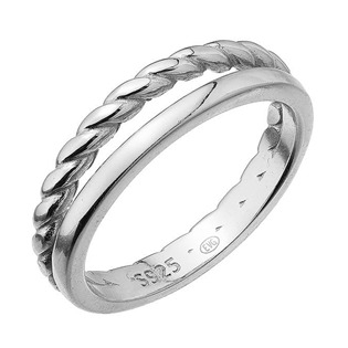 EG1429-52 Stříbrný dvojitý prsten