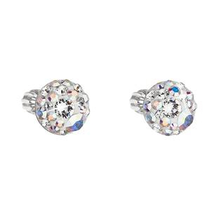 EG2809-AB Stříbrné náušnice s krystaly Crystals from Swarovski® AB