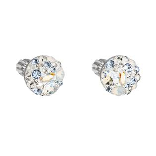 EG2809-LS Stříbrné náušnice s krystaly Crystals from Swarovski® LIGHT SAPPHIRE
