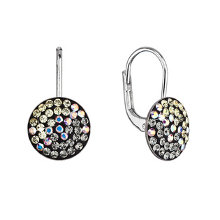 EG9097-MN Stříbrné náušnice s krystaly Swarovski, Moonlight
