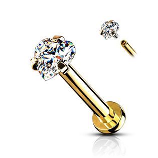 LB1095GD-1208 Piercing do brady labreta / cartilge