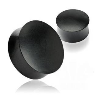 PL01026-22 Plug do ucha z palmového dřeva "Areng"