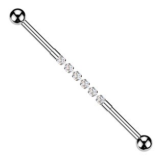 ID01050 Industrial piercing s kamínky