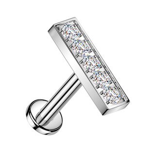 LB1162-1206 Piercing do brady se zirkony