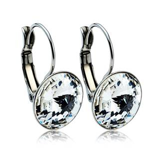 NBSS001 Ocelové náušnice - Crystal