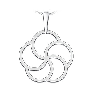 PA1158 Stříbrný přívěsek symbol harmonie