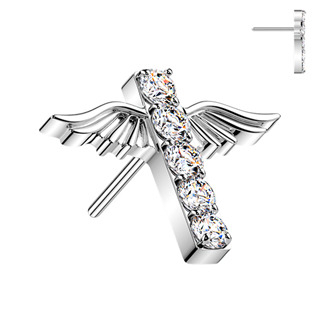 TIT1730 Náhradní ozdobná část k PUSH IN piercingu TITAN