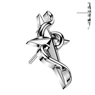 TIT1732 Náhradní ozdobná část k PUSH IN piercingu TITAN