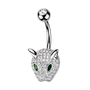 WP0132 Piercing do pupíku leopard