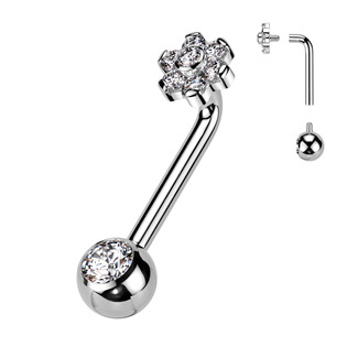 KT007-C Christina piercing TITAN, kytička
