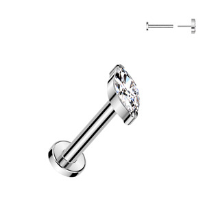 TIT1411-1206 Piercing do brady - PUSH IN labreta TITAN