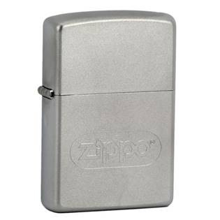 20180 ZIPPO Logo Oval - benzínový zapalovač matný