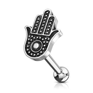 CP1039 Cartilage piercing do ucha - hamsa