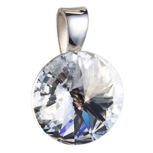 EG1008-C Stříbrný přívěšek rivoli Crystals from Swarovski® Crystal