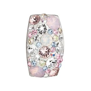 EG1012-MR Stříbrný přívěšek Crystals from Swarovski®, Magic Rose