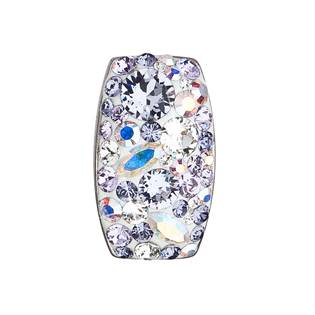 EG1012-VI Stříbrný přívěšek Crystals from Swarovski®, Violet