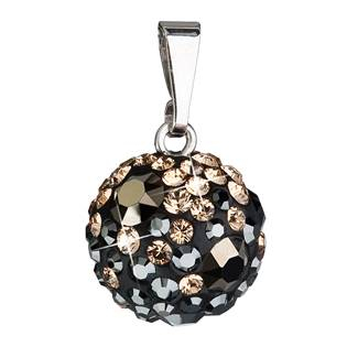 EG1019-CD Stříbrný přívěšek s kulička Crystals from Swarovski® Colorado