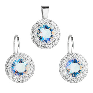 EG1278 Sada šperků s krystaly Swarovski náušnice a přívěsek