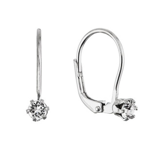 EG1702 Stříbrné náušnice se Swarovski krystalem
