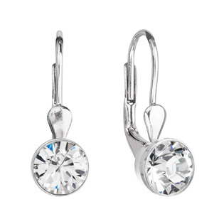 EG2015-CR Stříbrné náušnice s krystaly Crystals from Swarovski® Crystal