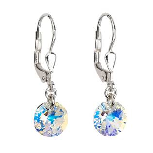 EG2020-AB Stříbrné náušnice s krystaly Crystals from Swarovski®, AB