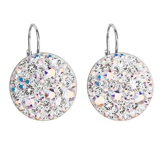 EG2026-AB Stříbrné náušnice s krystaly Crystals from Swarovski® AB