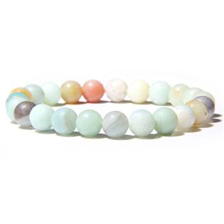KN318 Korálkový náramek Amazonite