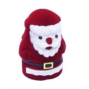 KR0022 Vánoční dárková krabička na prsten - Santa Claus